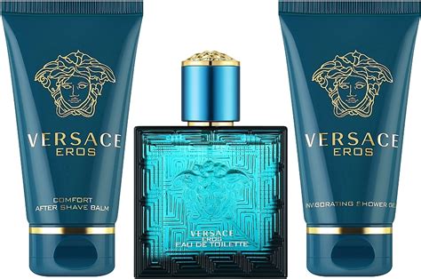 Versace Eros Set (edt/50ml + sh/gel/50ml + ash/balm/50ml).